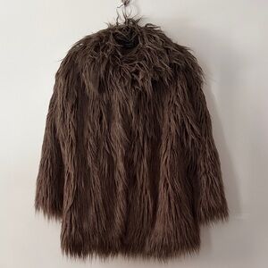 Alysi Shaggy Fabulous  Faux-Fur Jacket